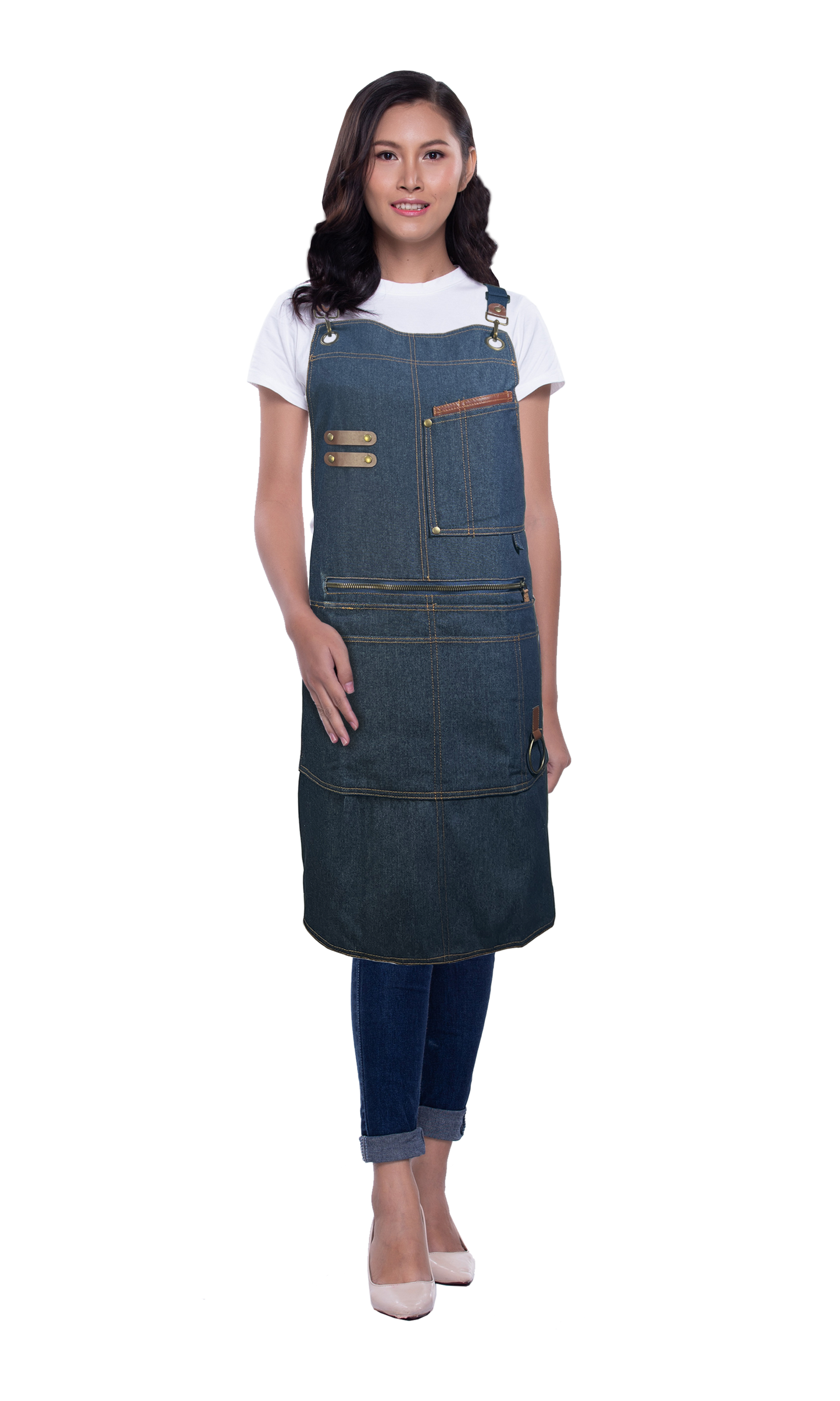 Denim Apron Blue