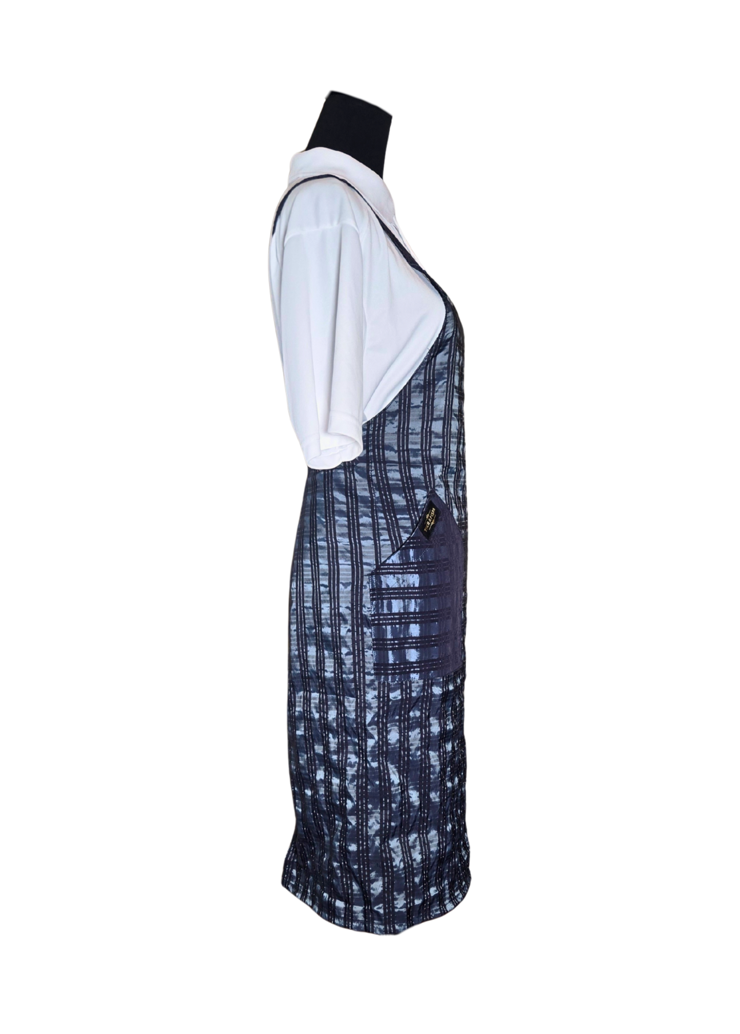 Check pattern Cross Back Apron (CH001 CHECK)