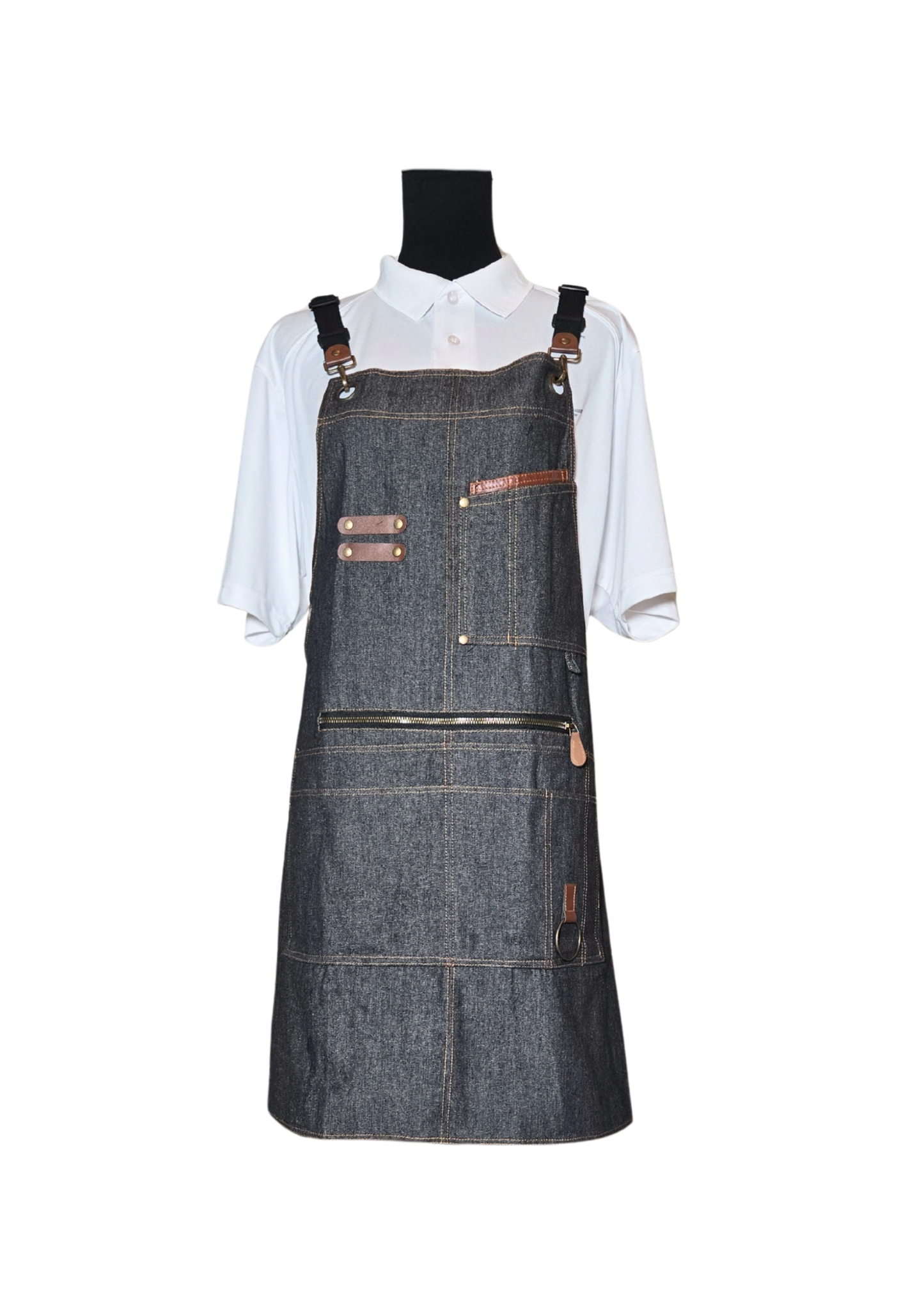Denim Apron Black