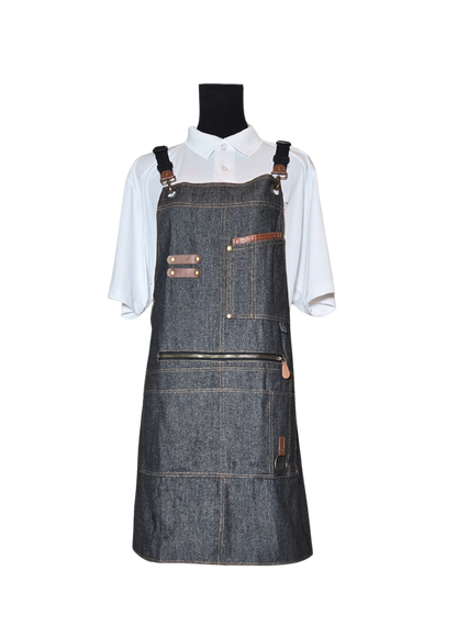 Denim Apron Black