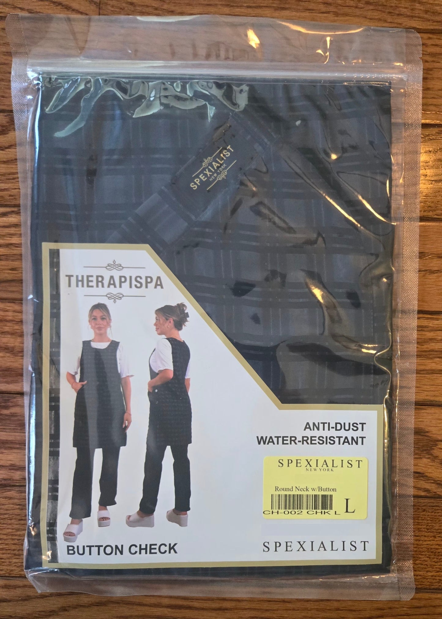 Check pattern Side Button Apron (CH002 CHECK)