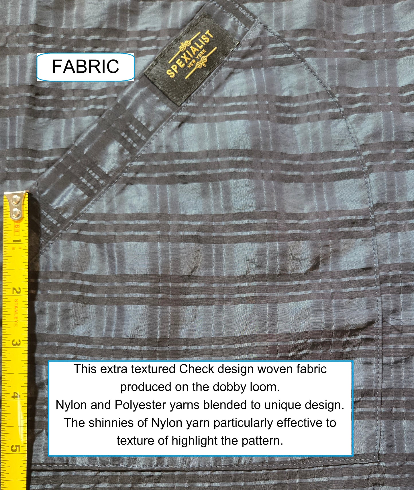Check pattern Side Button Apron (CH002 CHECK)