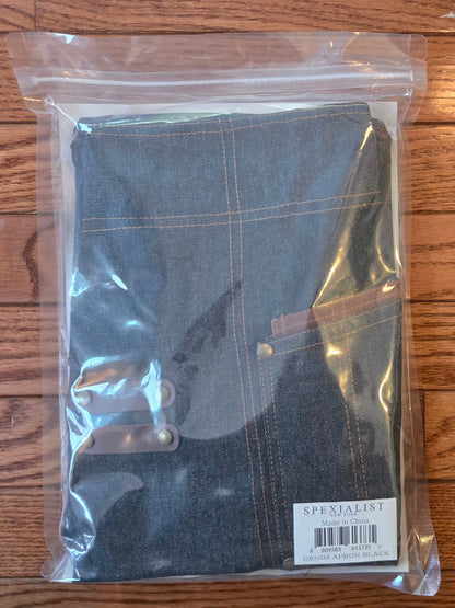 Denim Apron Black