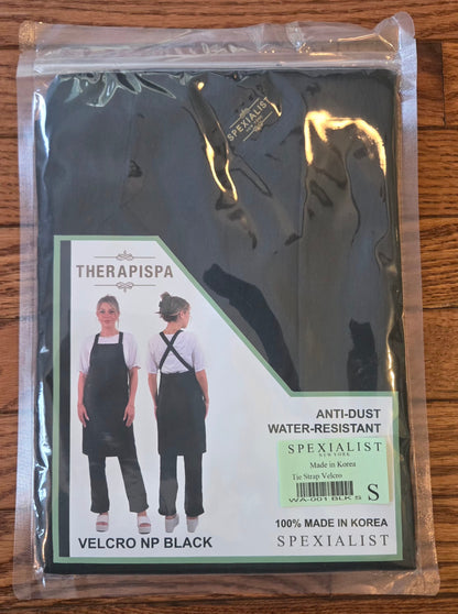 Black Cross Back Apron  (WA-001 BLACK)