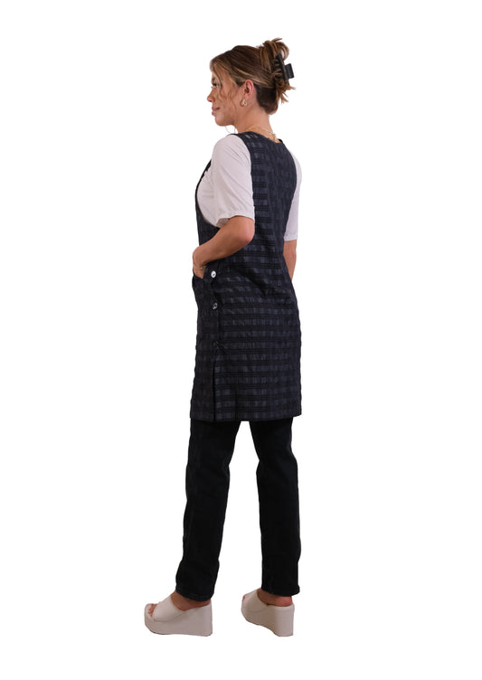 Check pattern Side Button Apron (CH002 CHECK)