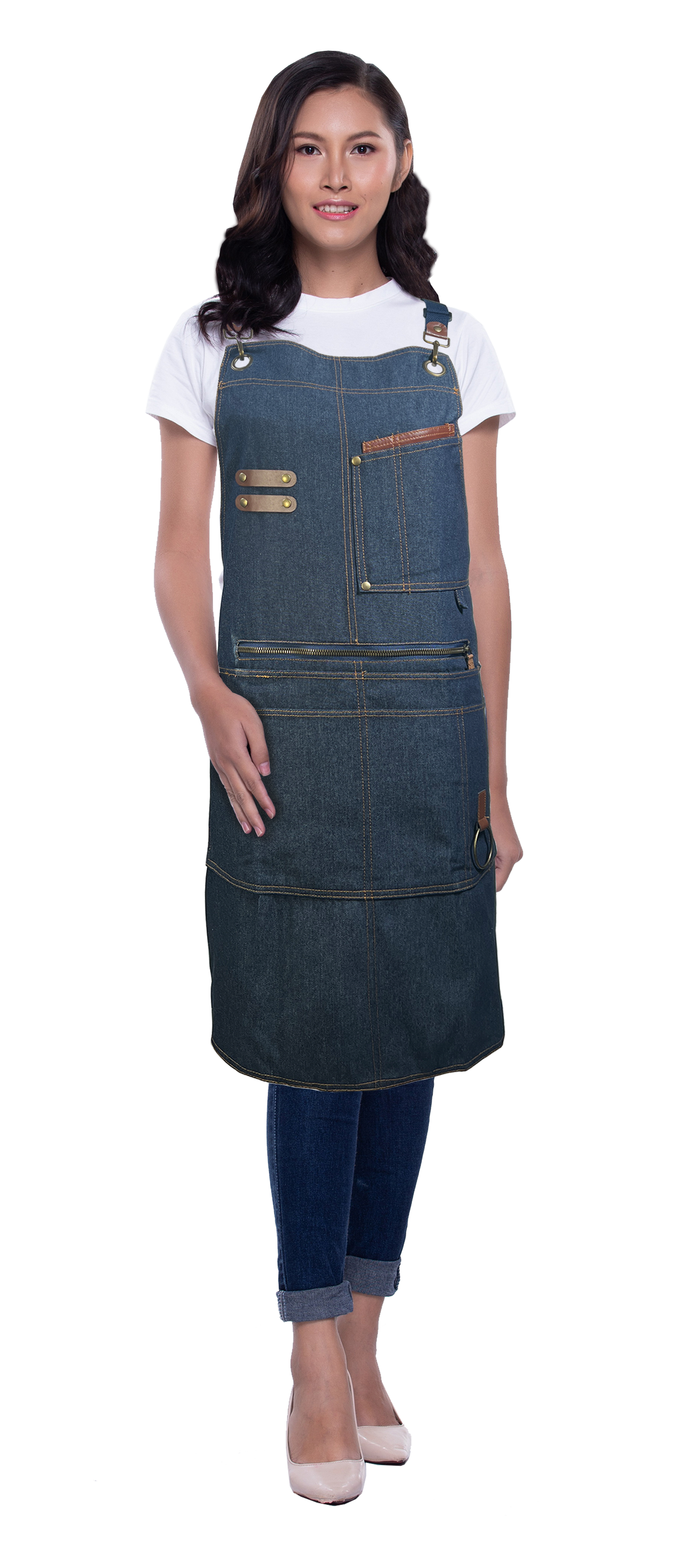 Denim Apron Blue