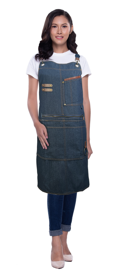 Denim Apron Blue