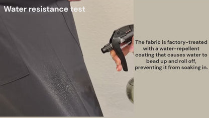 Gray Side Button Apron (WA-002 GRAY)